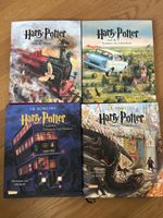 Harry Potter illustriert von Jim Kay, 4 Bände, neuwertig