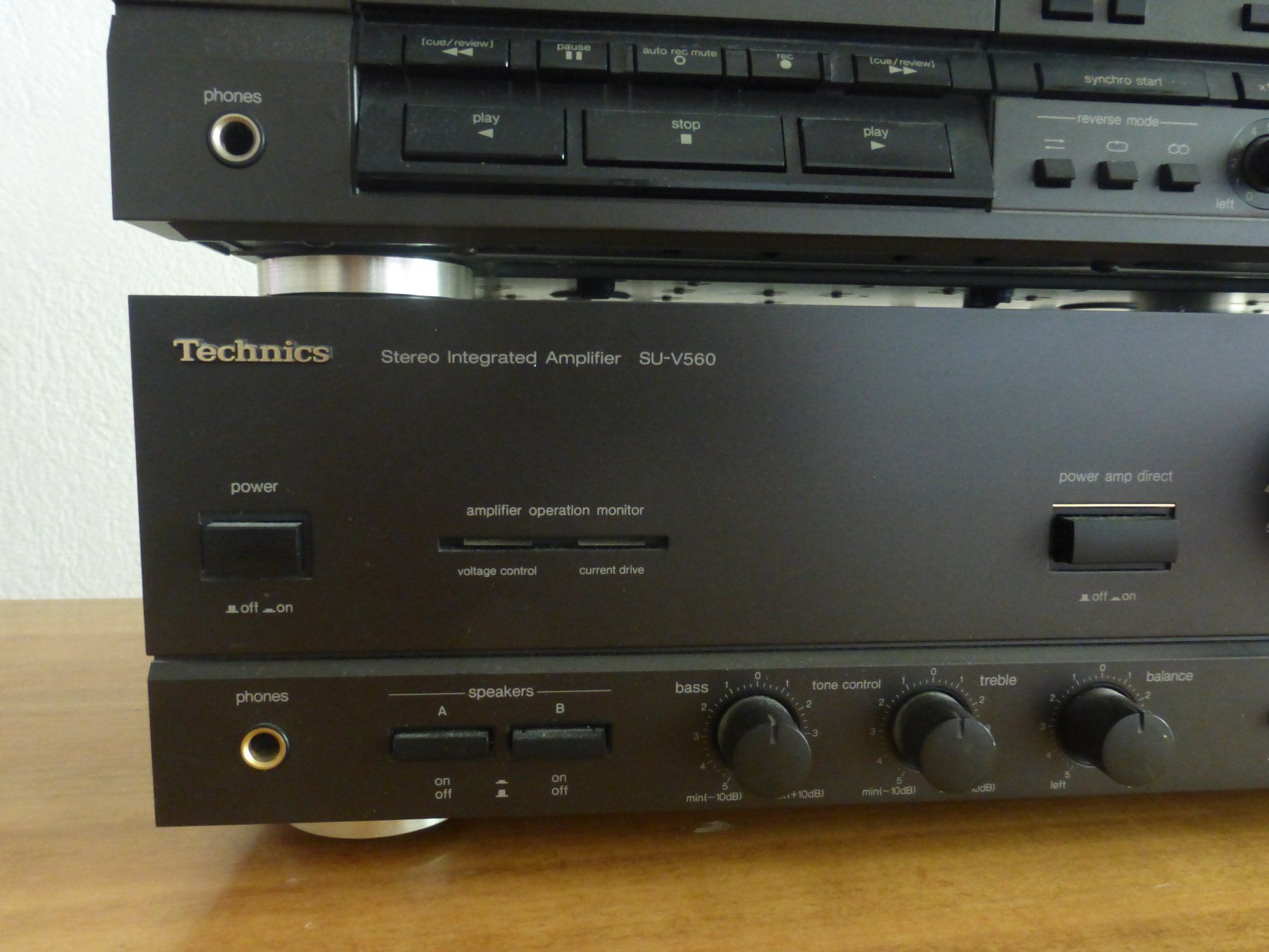 Technics Amplificateurs: Technics Verstärker Amplifier Tape Kassette CD Player – Défectueux à Zumikon par psisound 3