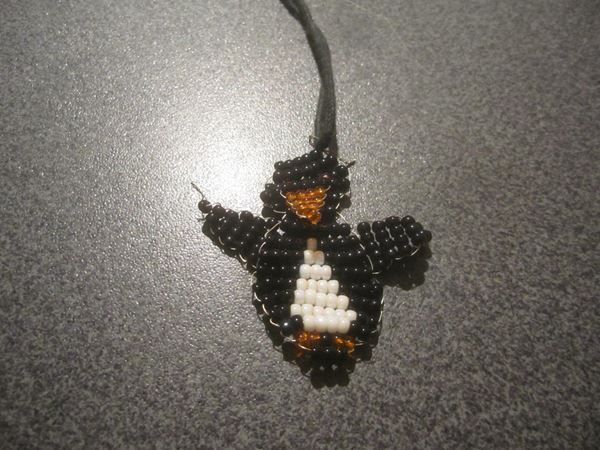 Colliers: Kette mit Perlen-Pinguin – D'occasion à Zürich par Motzkuh 1