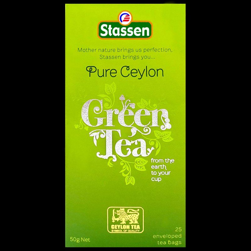 Cibi & Specialità: Stassen - Pure Ceylon Green Tea - Gastro-Teebeutel – Nuovo e nell'imballaggio originale da Gampelen venduto da Geschenkxy 1