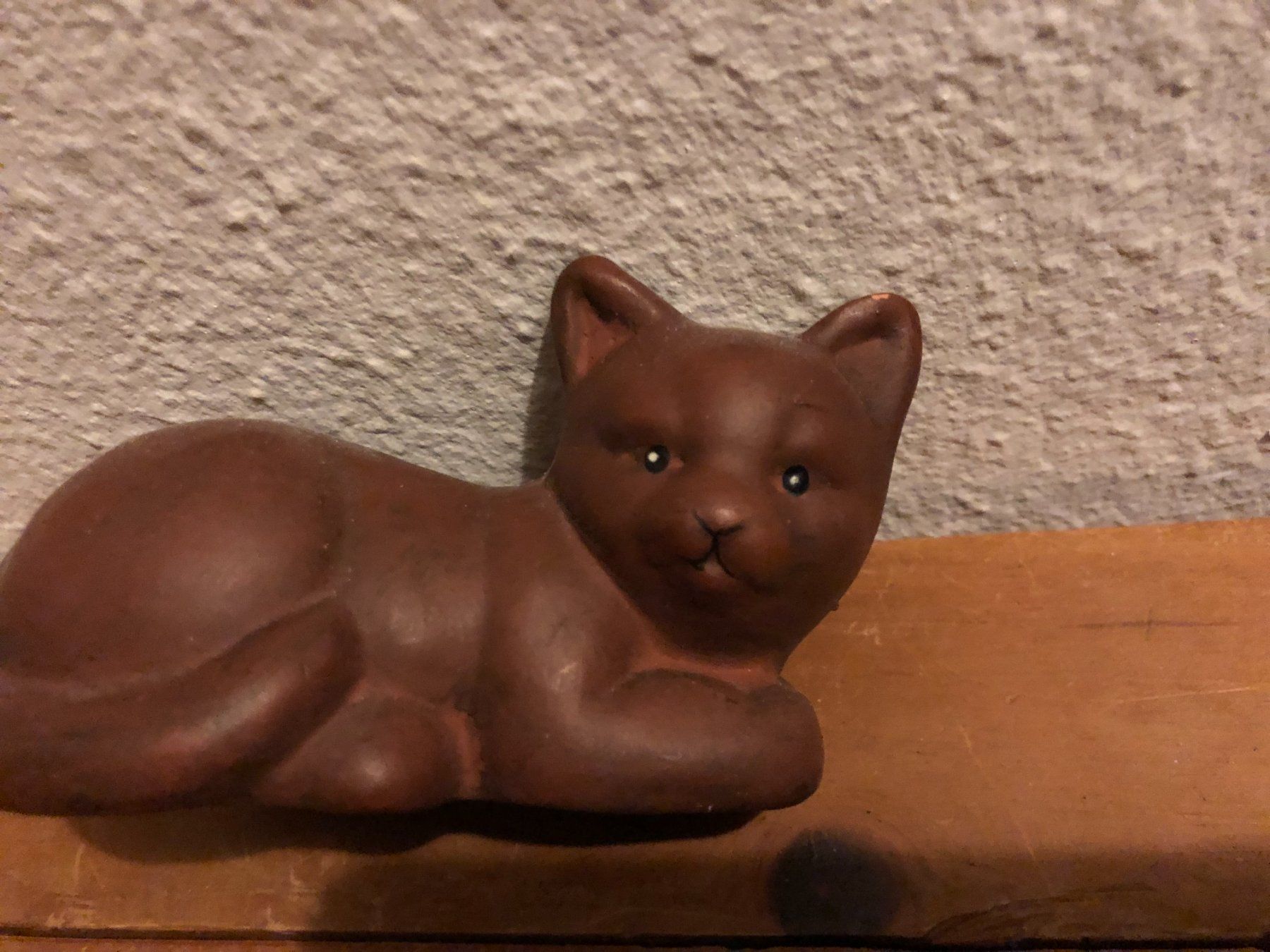 Statuette: Katze aus Ton – Nuovo (secondo la descrizione) da Landquart venduto da interesse63 6