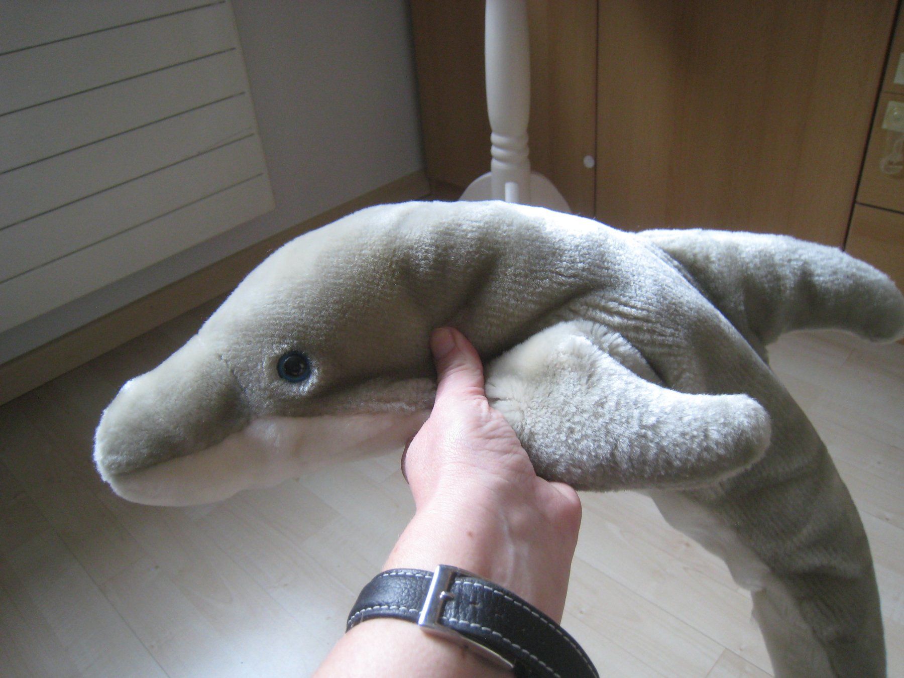 Giocattoli: Delphin oder Haifisch ? Stofftier / Plüschtier   gross – Usato da Dättlikon venduto da Mamakuga 6
