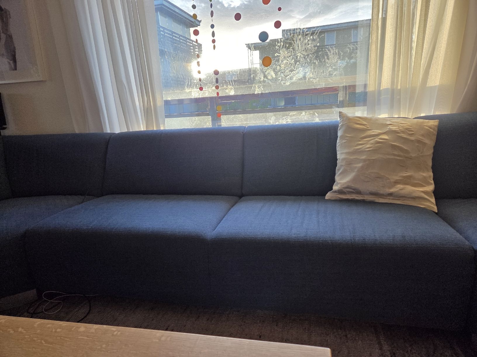 Micasa Sofas: Ecksofa dunkelblau  – D'occasion à Wallisellen par roo_9w5j