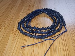 Saphir facettiert 3mm. Strang