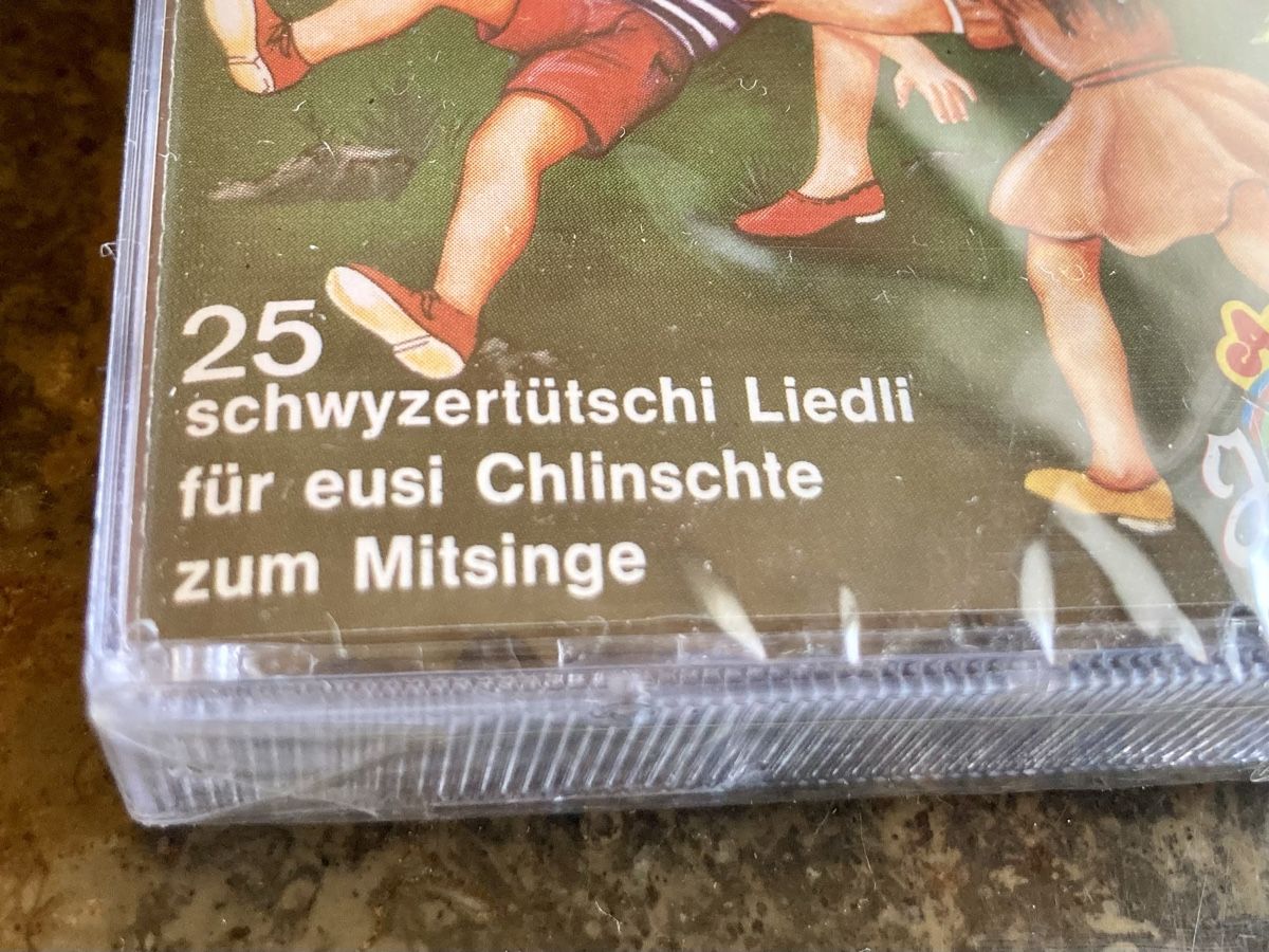 Musicassette: Schweizerdeutsche Kinderlieder, Kassette - NEU – Nuovo e nell'imballaggio originale da Vinelz venduto da Viewfinder84 1