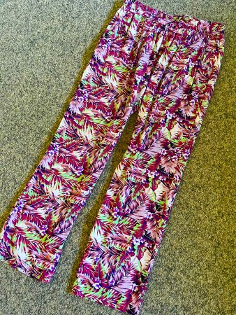 bunte Viscose Sommerhose, gemustert,  Gr. M, Top Zustand!