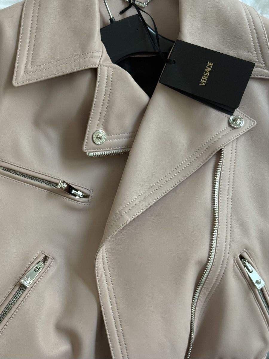 Versace Giacche: Versace leather jacket  – Nuovo e nell'imballaggio originale da Lugano venduto da vio_9jxc 6