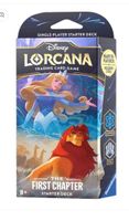 Disney Lorcana First Chapter Sapphire Steel 12 Starter Deck