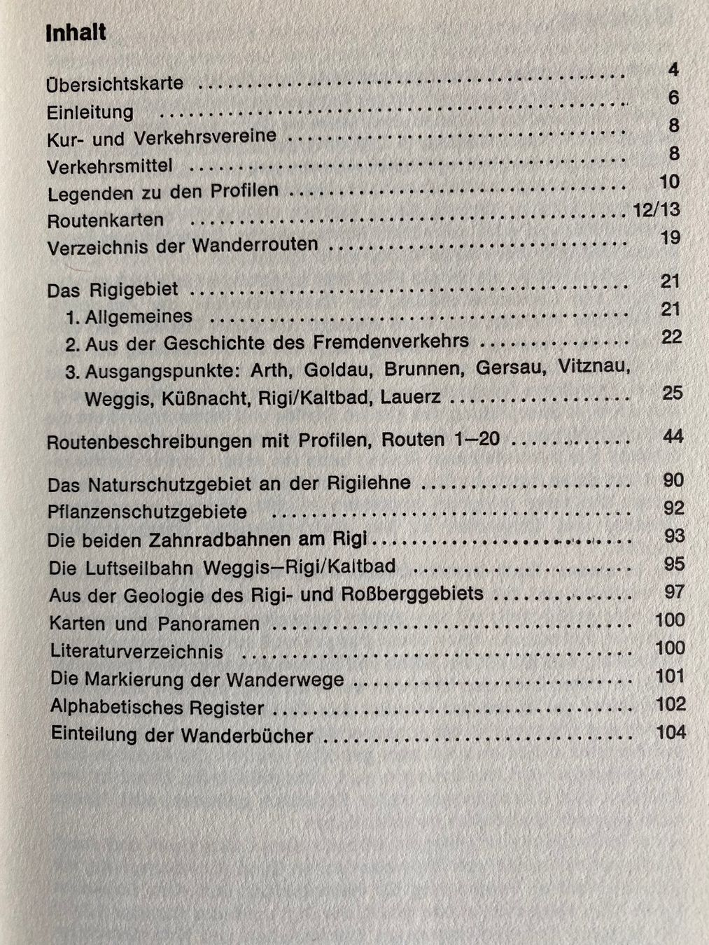 Livres: Wanderbuch RIGIGEBIET – D'occasion à deitingen par popcorn02 1