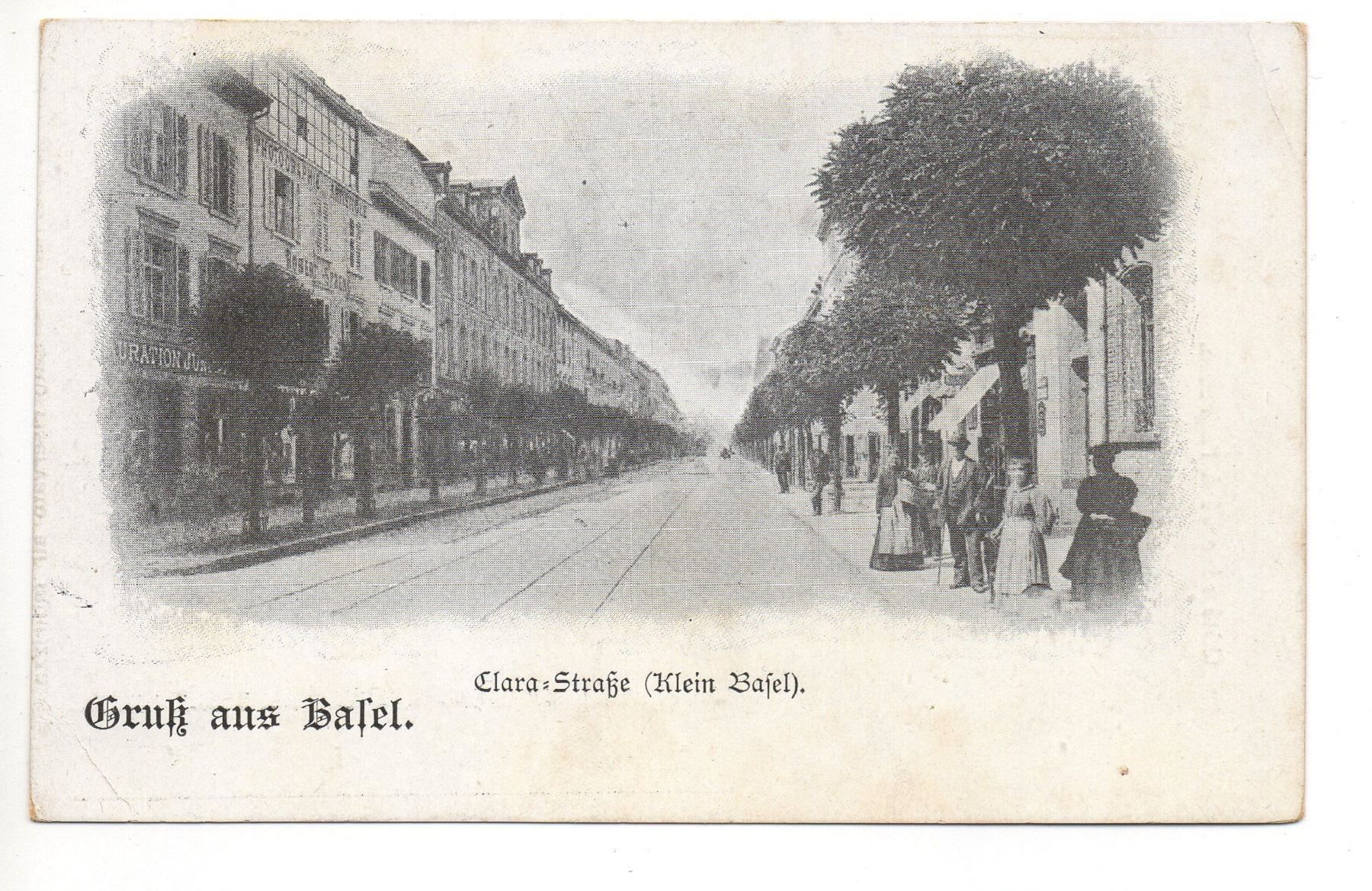 Cartes postales: Gruss aus BASEL Clara-Strasse – Neuf (Voir description) à Jona par philajona