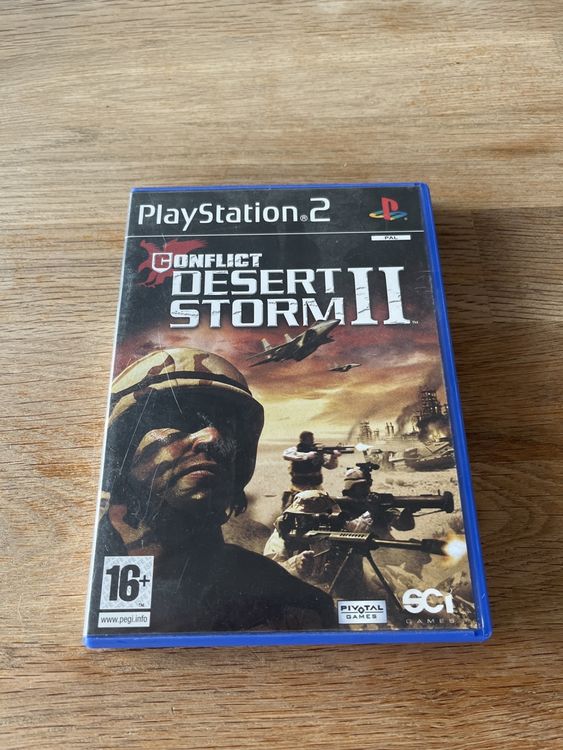 Playstation 2 PS2 - Conflict Desert Storm II 2 DE CIB - Top (Gebraucht