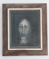 Signiertes Porträt-Gemälde von Paul Rambié,Originalkunstwerk