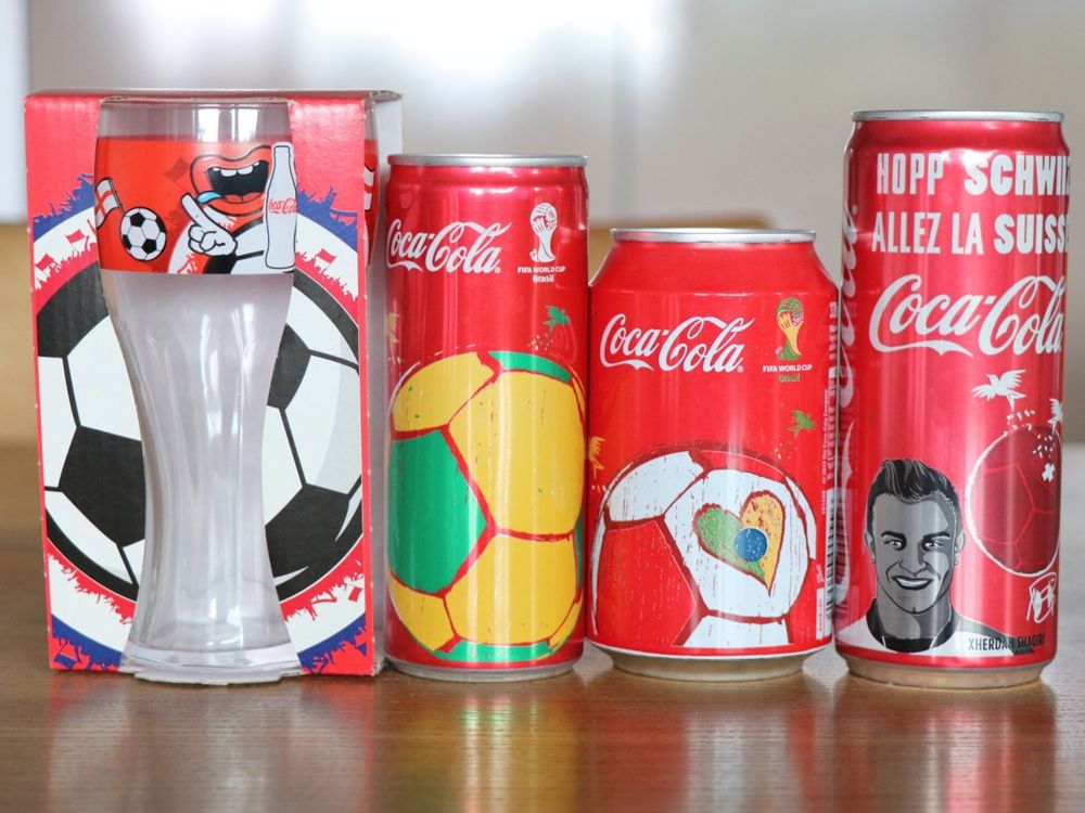 Coca-Cola Fussball WM Set (Shaqiri Coca-Cola Büchse) | Kaufen auf Ricardo