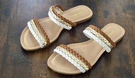 Pantoletten Sommerschuhe Sandalen Gr. 36
