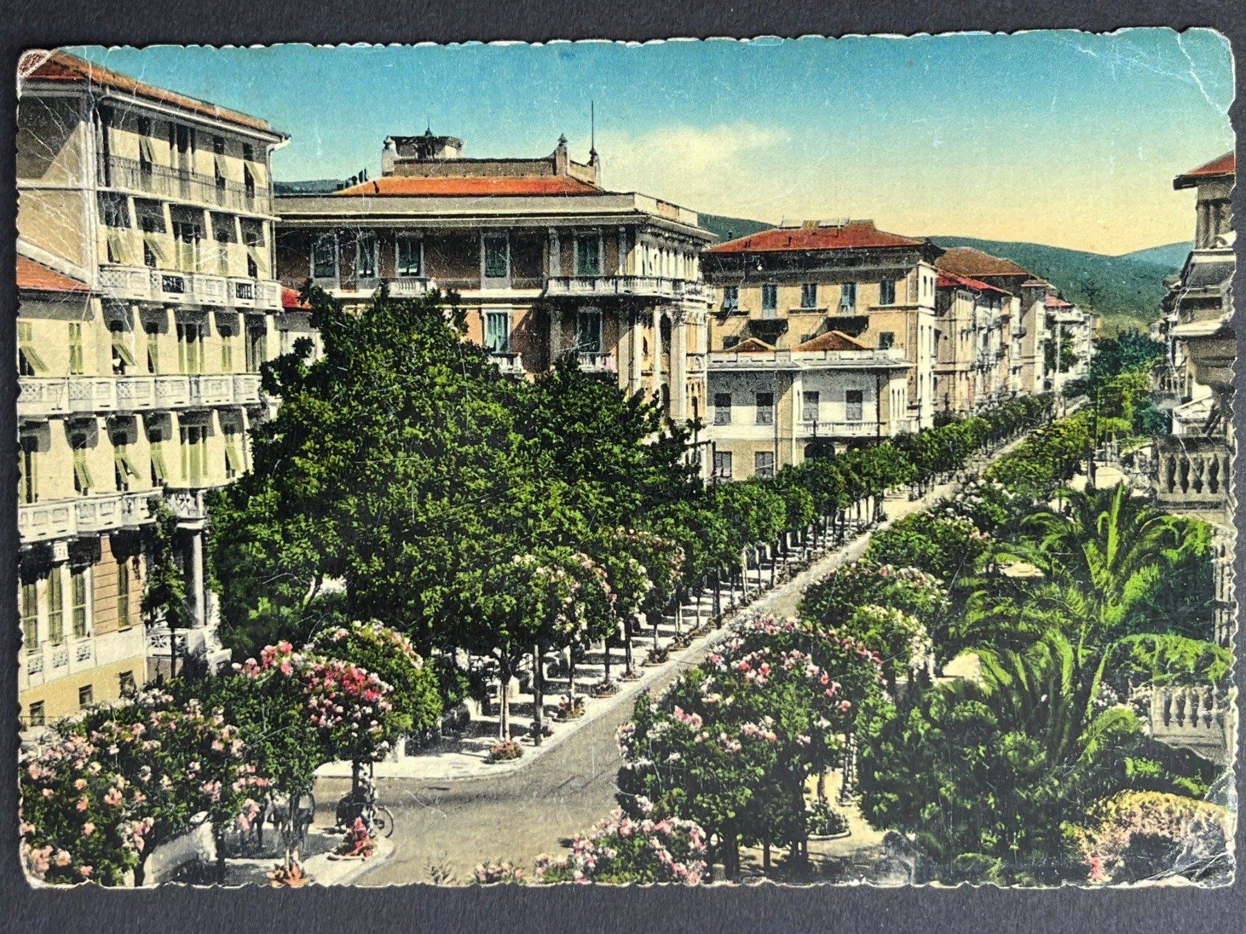 Ansichtskarten: Chiavari, Hotel Negrino – Gebraucht aus Steg VS von _vinci_