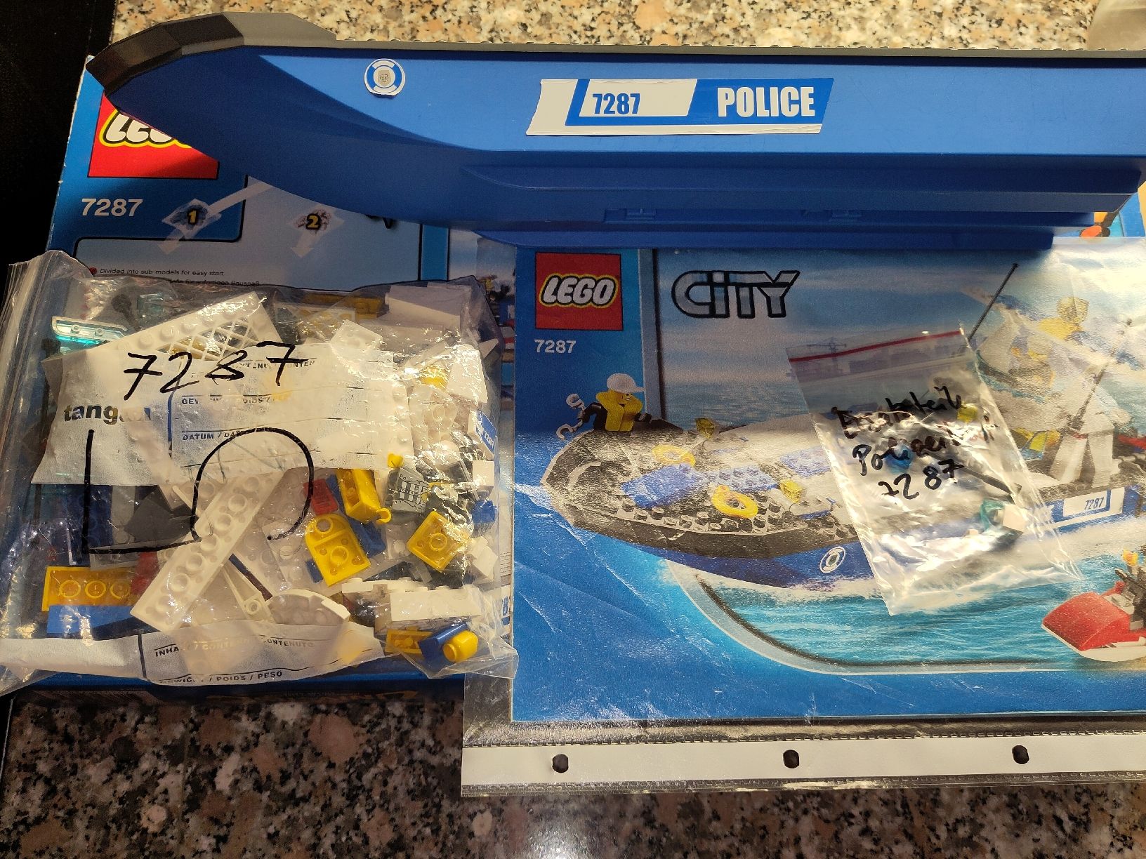 Lego Spielzeuge: Lego City 7287 Polizeiboot – Gebraucht aus Lanzenhäusern von Kula4 2