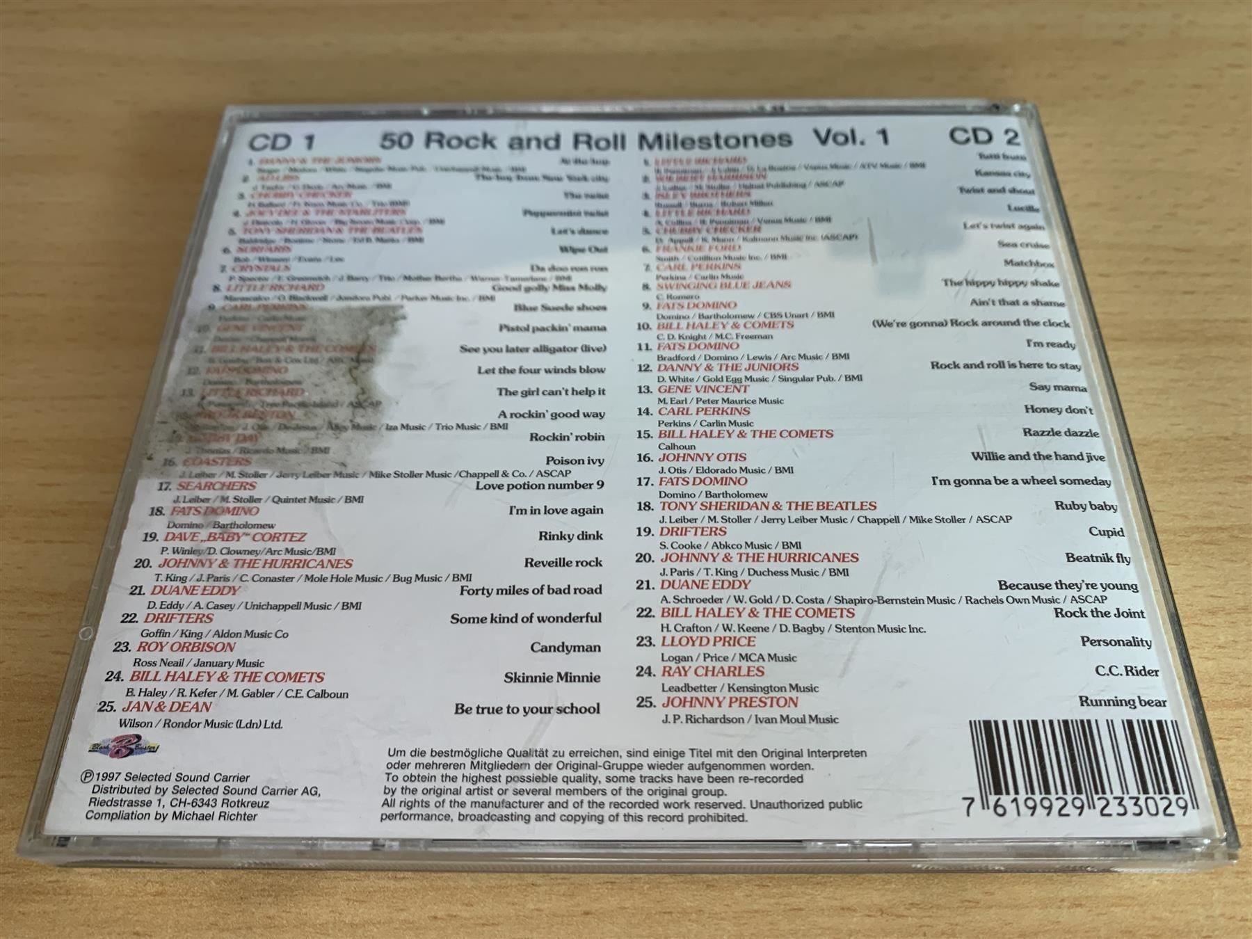CDs: 50 Rock And Roll Milestones Vol. 1- 2 CD – Gebraucht aus Rikon im Tösstal von Alpenmutz 1