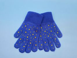 Eiskunstlauf Handschuhe Kristallen Figure Skating (4-10 J)