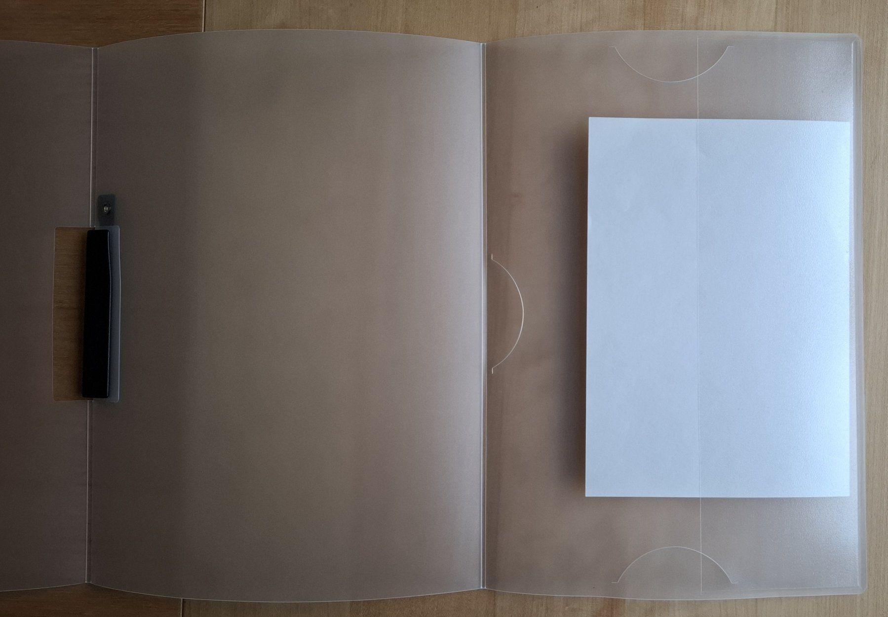 Migros Classeurs: Transparente Bewerbungsmappe, 3-teilig – D'occasion à Zürich par Romi169 3