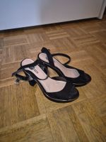 👠Sandales d'été noires à talons, taille 37, parfait état