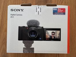 Sony ZV-1 Digitalkamera gebraucht mit Originalkarton