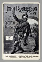 Blechschild-JOHN ROBERTSON AND SON-SCOTC