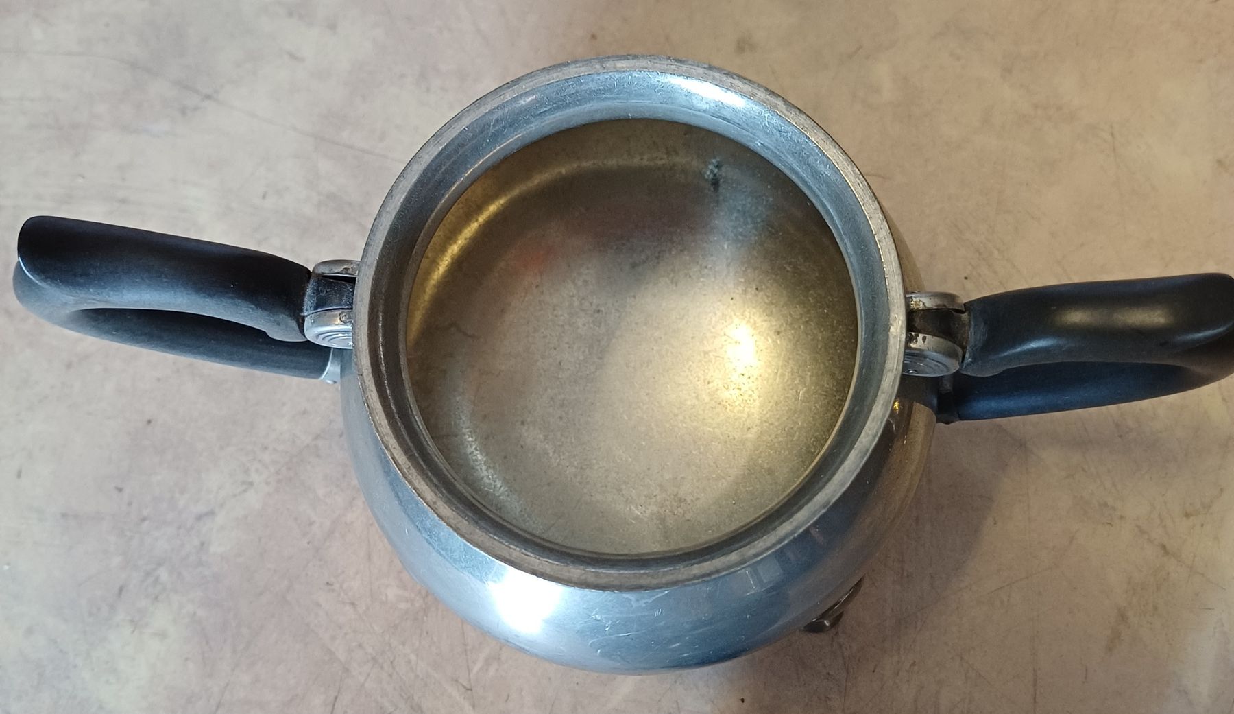 Zuccheriere: Cornish Pewter Sheffield Zuckerdose und Rahmkrug – Usato da Merenschwand venduto da Brockinell 3