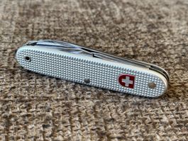Altes Sackmesser WENGER Alox Silber ohne Jg ungebraucht