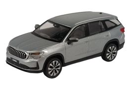 Skoda Kodiaq II seit 2024 silber met. / schwarz         1:43