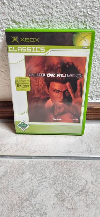 Dead Or Alive 3 Sur Xbox (première Génération) - Jeu Complet PAL, Bon état