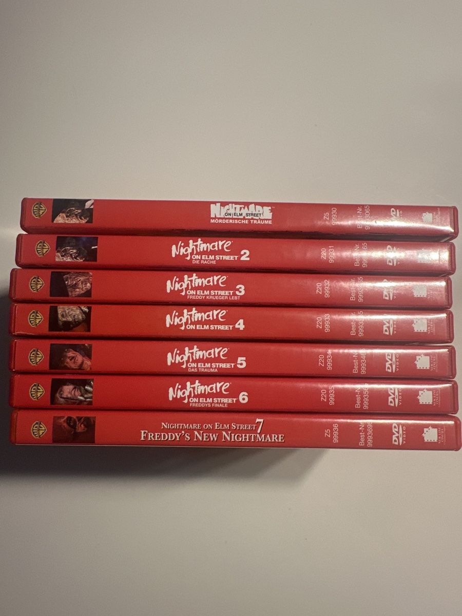 Tutti i DVDs: Nightmare on Elm Street 1-7 DVD Horror-Collection – Nuovo (secondo la descrizione) da Buchs ZH venduto da mic_jz5q 1