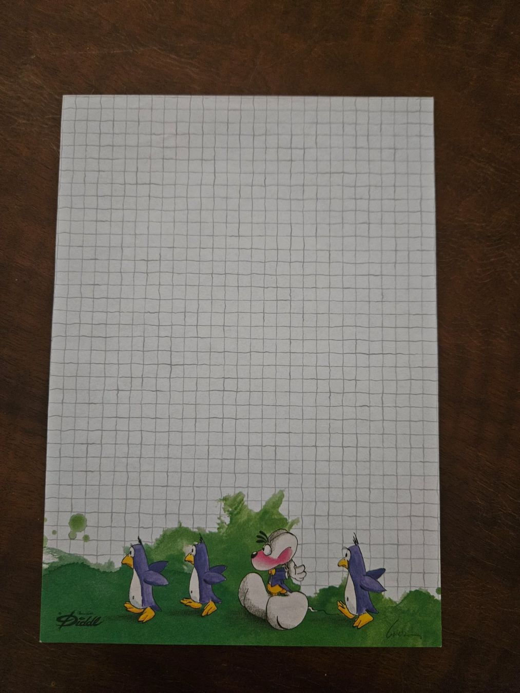 Papiere: Diddl Blatt A5 Block Nr. 154 – Gebraucht aus Frauenfeld von Jewells-Child