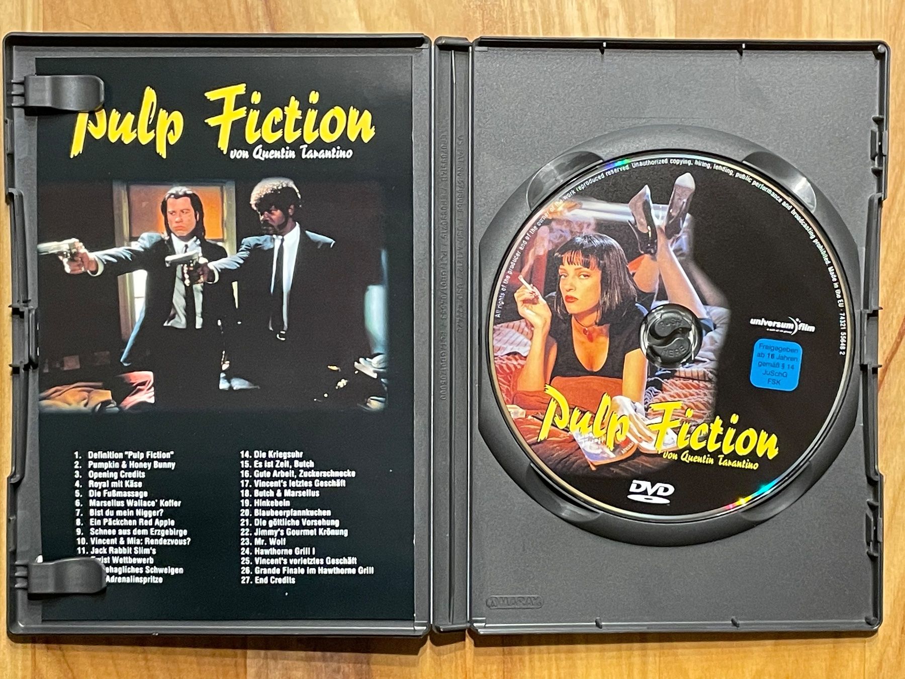 Tutti i DVDs: DVD Pulp Fiction – Usato da Eglisau venduto da felix_ch 2