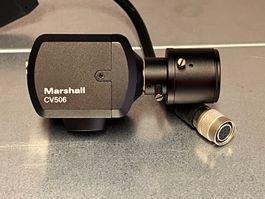 Marshall CV506 Full-HD Mini-Kamera (3G-SDI & HDMI) + 6–22mm