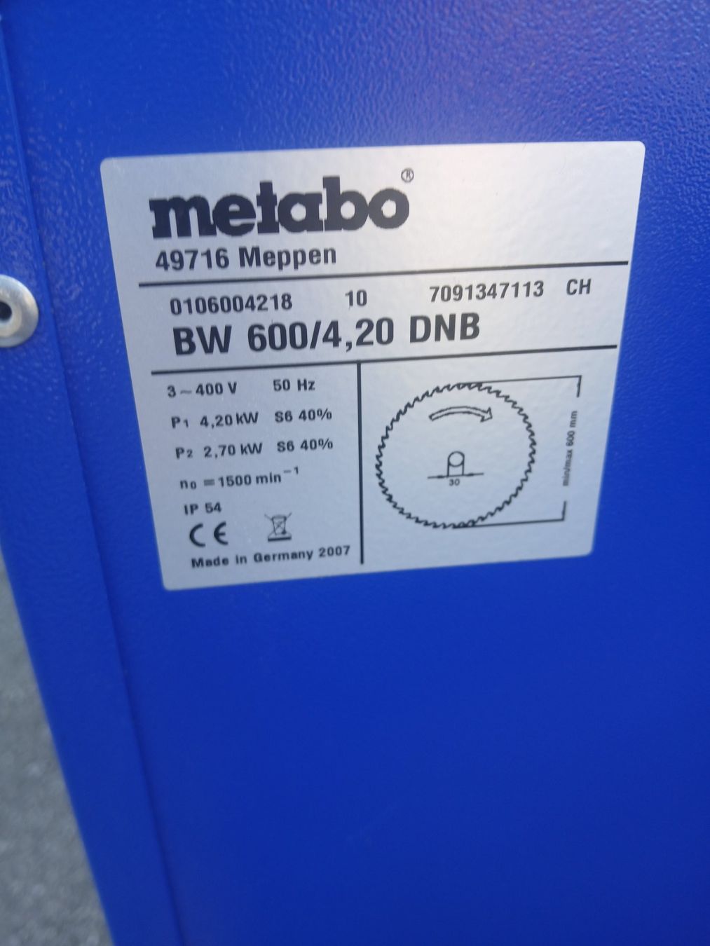 Metabo Seghe: Wippsäge Metabo – Usato da Flums venduto da BartholetFlumsAG 3