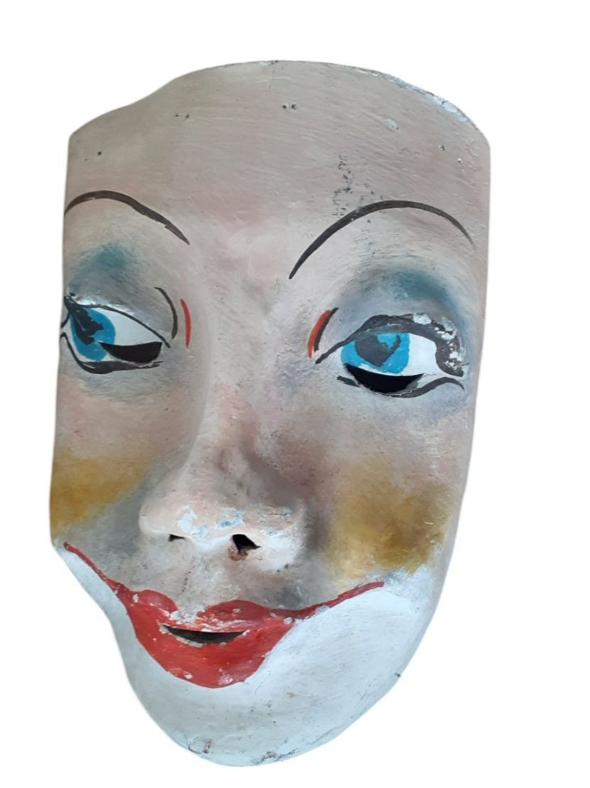 Altro in Antiquarato & Arte: Fasnachtsmaske Larve antik – Usato da Mörschwil venduto da antiksalon21 3