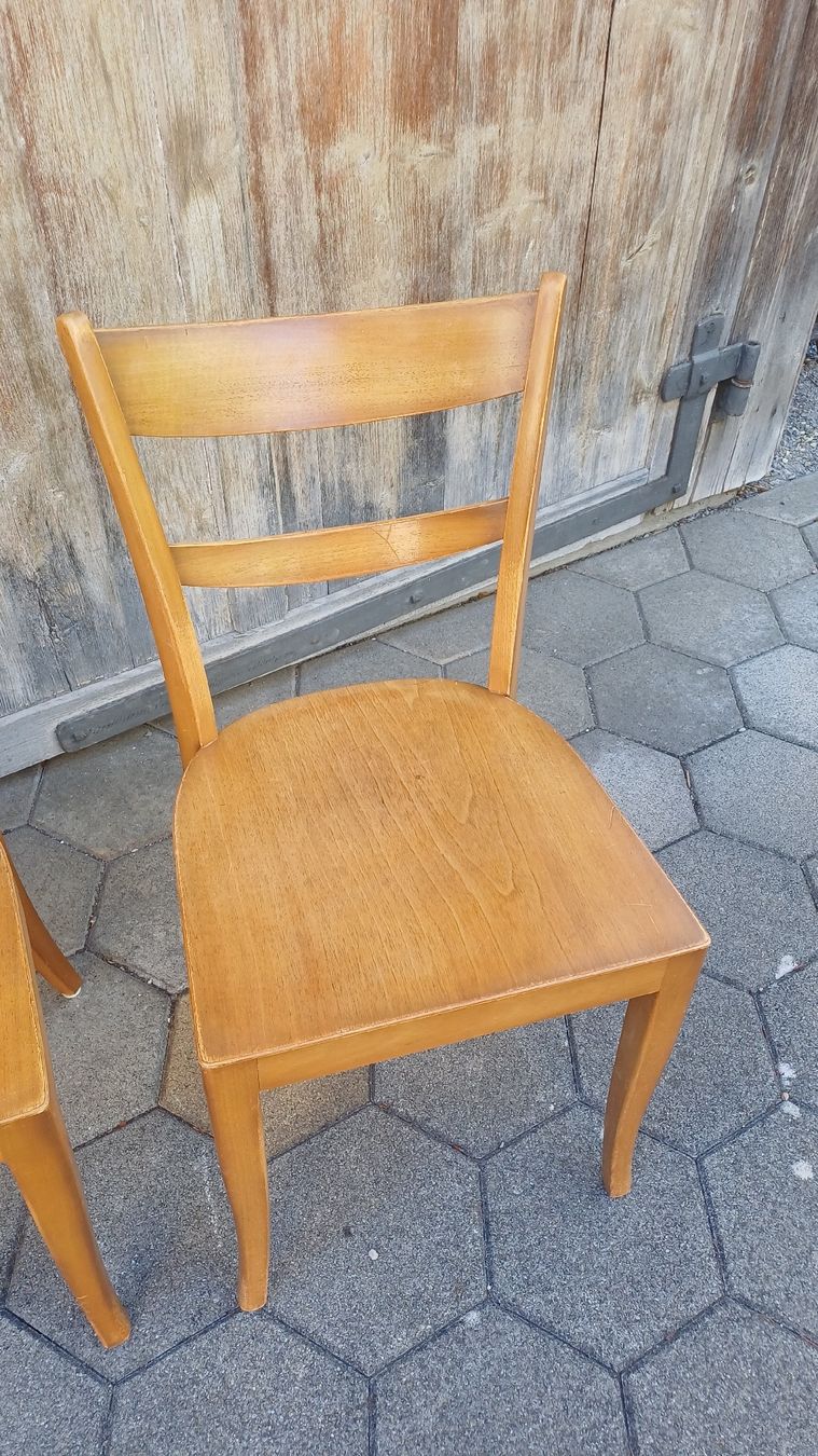 Stühle: 4 Beizenstühle 60er Jahre  – Gebraucht aus Flawil von Pinkmalibu 6