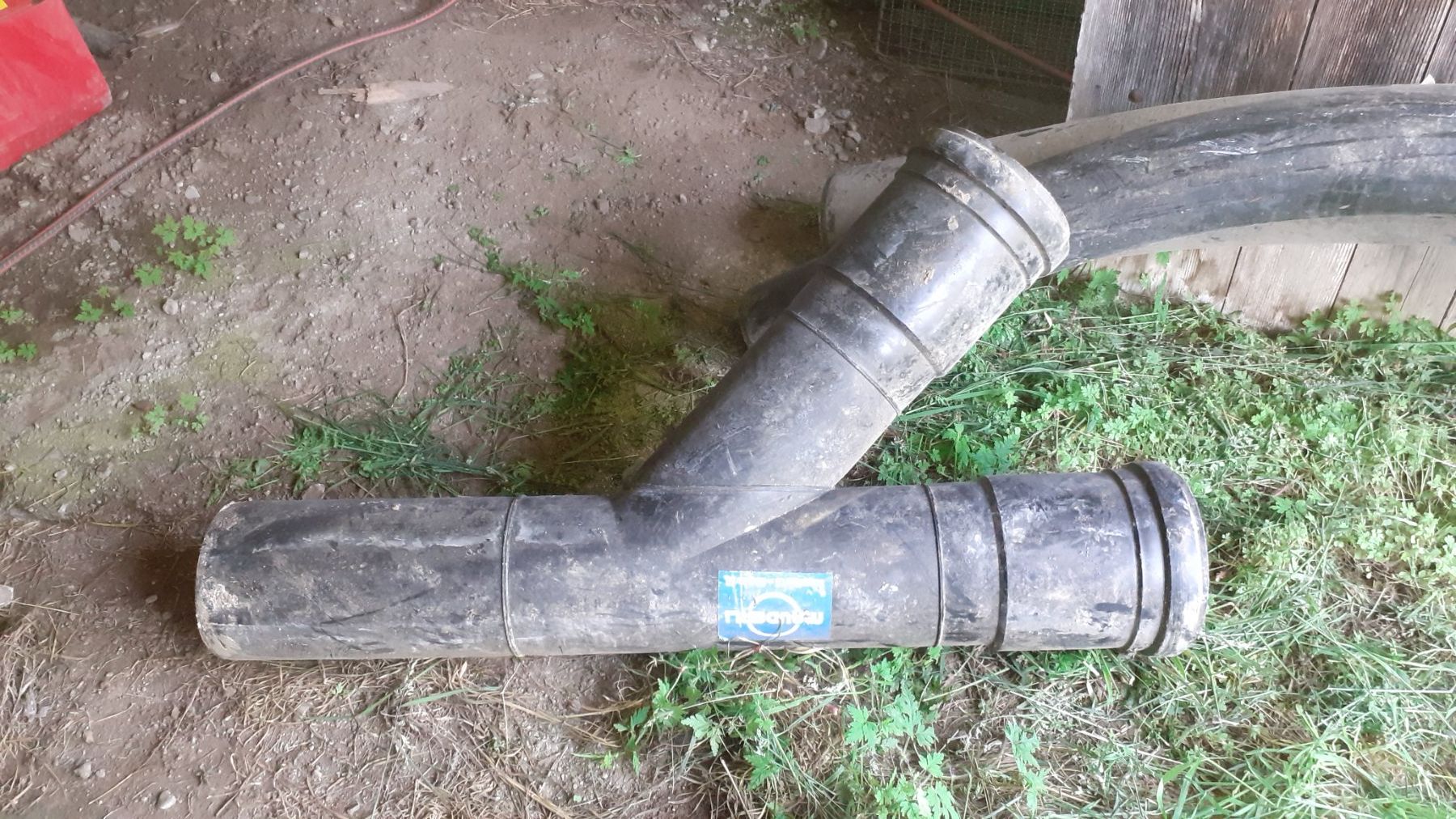 Tiro con l'arco: Rohre und PE Rohrbogen  und Abzweiger – Nuovo e nell'imballaggio originale da Geiss venduto da John-Deere4955 1