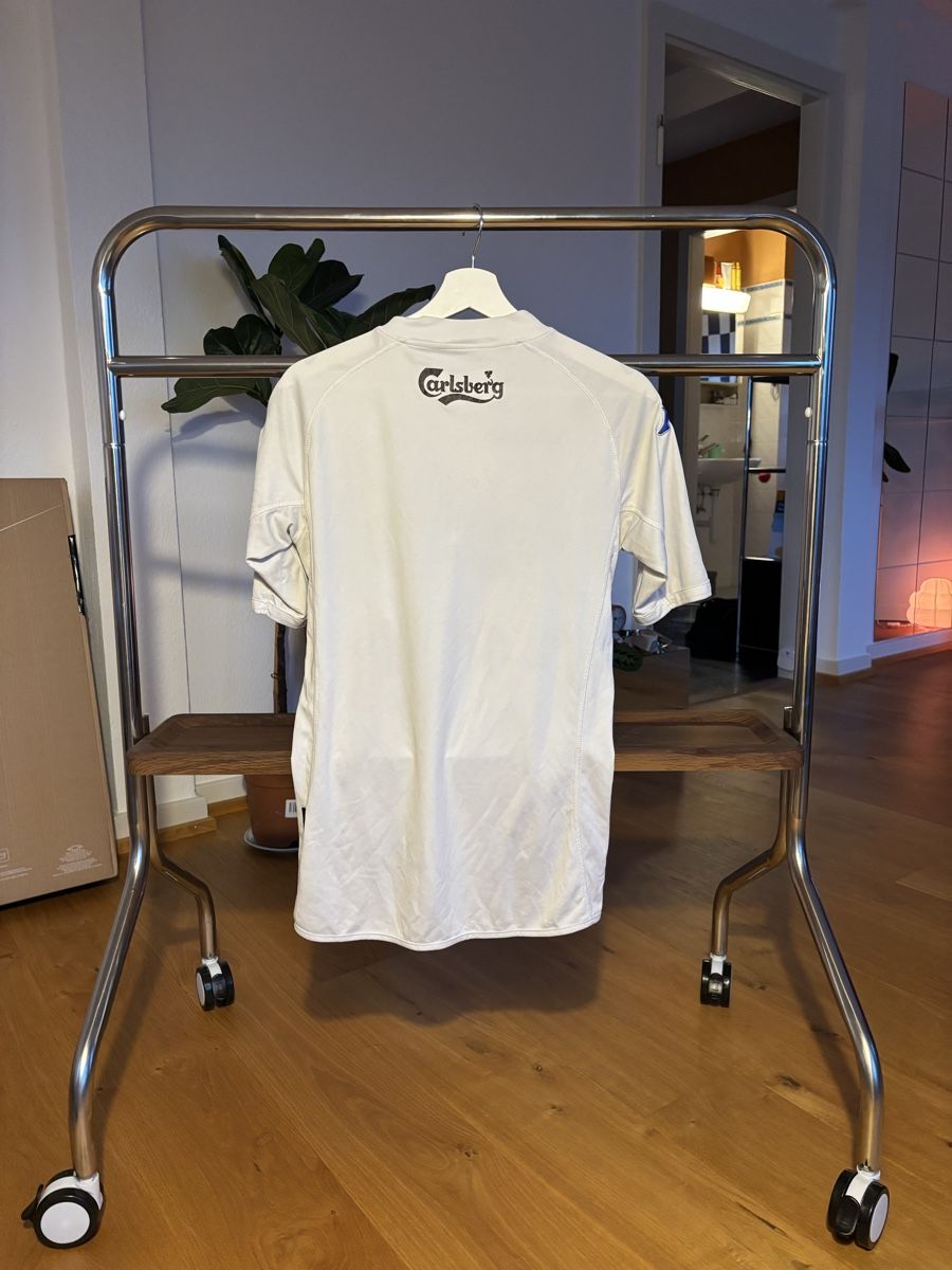 Kappa Leibchen & Hosen: FC Kopenhagen Trikot Kappa weiss  – Gebraucht aus Meilen von jak_25kv 1