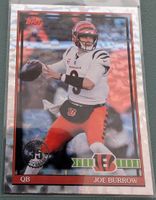 Joe Burrow #91TF-21 Mega Crackle Foil – 2026 Topps Flagship