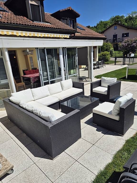 Sofas: Salon extérieur de jardin / terrasse  – Gebraucht aus Gillarens von -Jack-