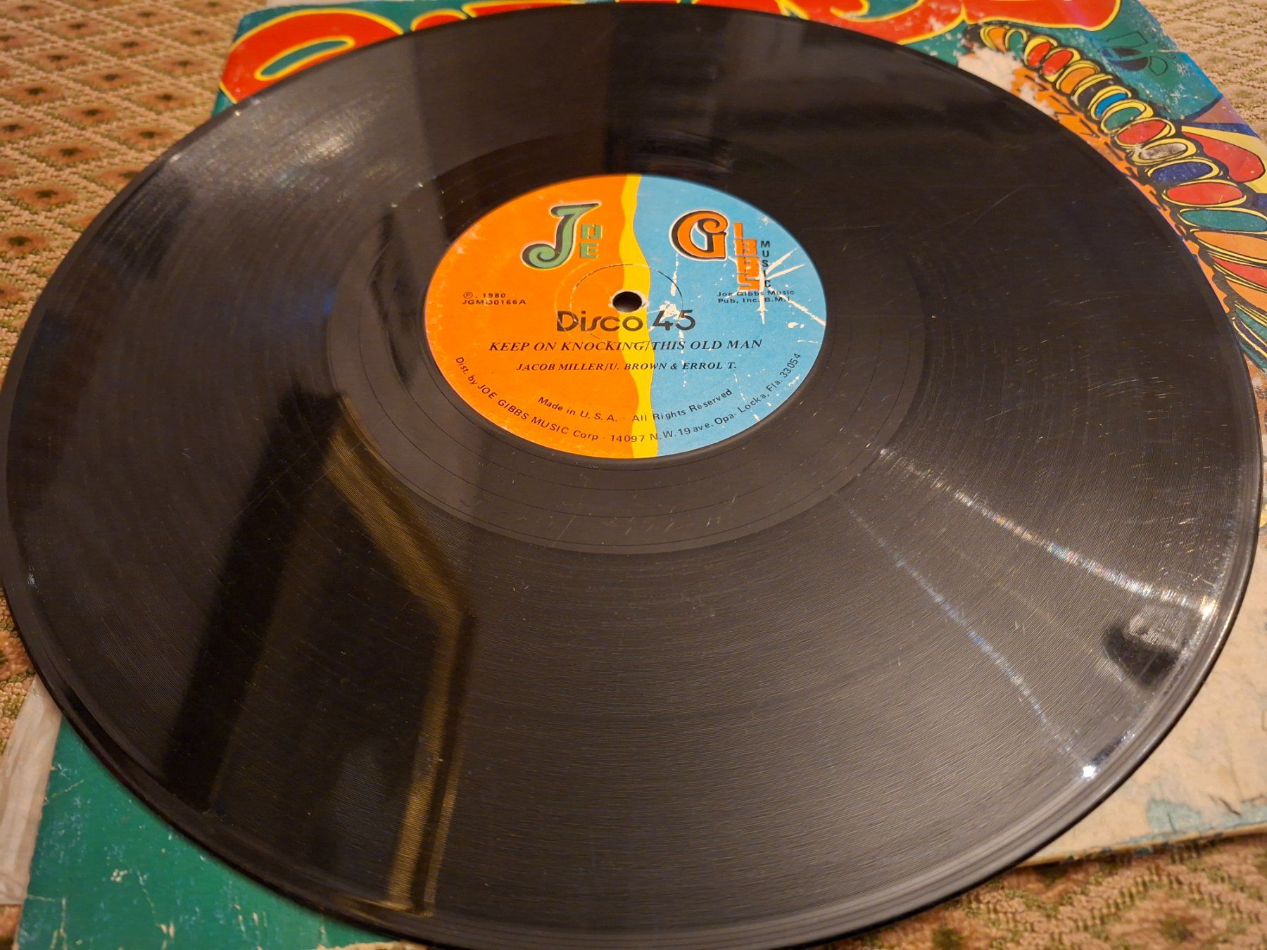 Dischi in vinile: Reggae Maxi 12" - Jacob Miller - Keep On Knocking - 1980 – Usato da Bernex venduto da Wannabehasbeen01 5