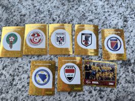 Panini WM 26, FWC 12 und verschedene Embleme