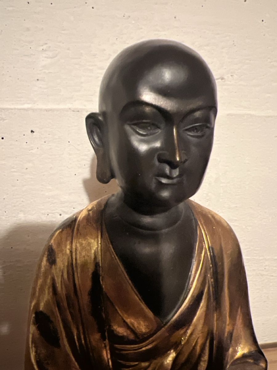 Statuette: Buddha Statue - Unique Home Decor Piece – Usato da Gockhausen venduto da geo_ydf6 1