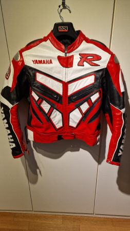 Yamaha Motorrad Lederjacke Old-school Retro in 2XL