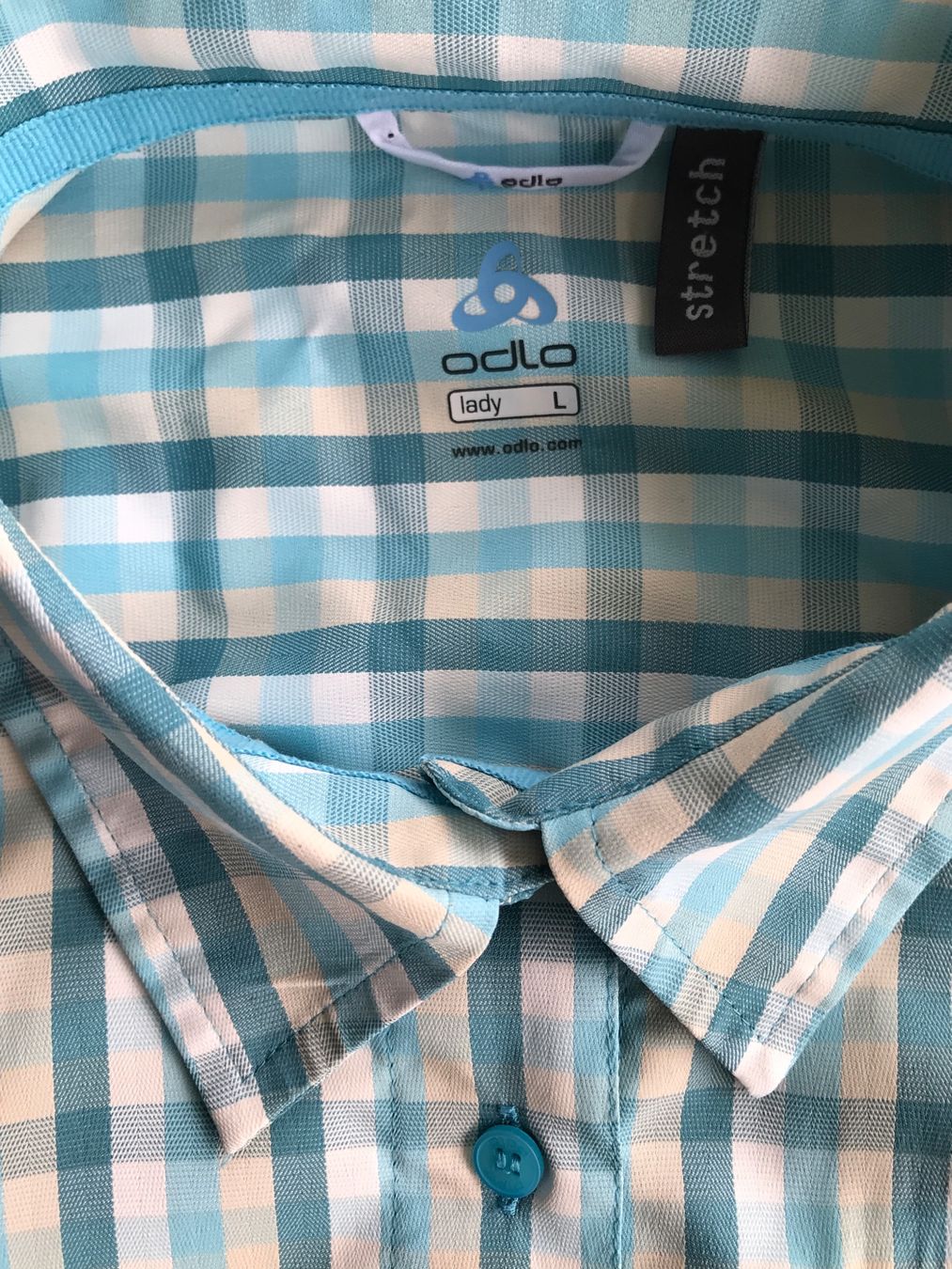 Odlo Camicette: Odlo Kurzarm Wanderbluse, Damen Gr. L – Usato da Ebnat-Kappel venduto da Molton 3