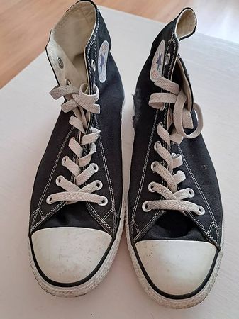 Converse Chucks high in Schwarz (44)