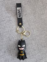 Schlüsselanhänger Batman Figur schwarz neuwertig