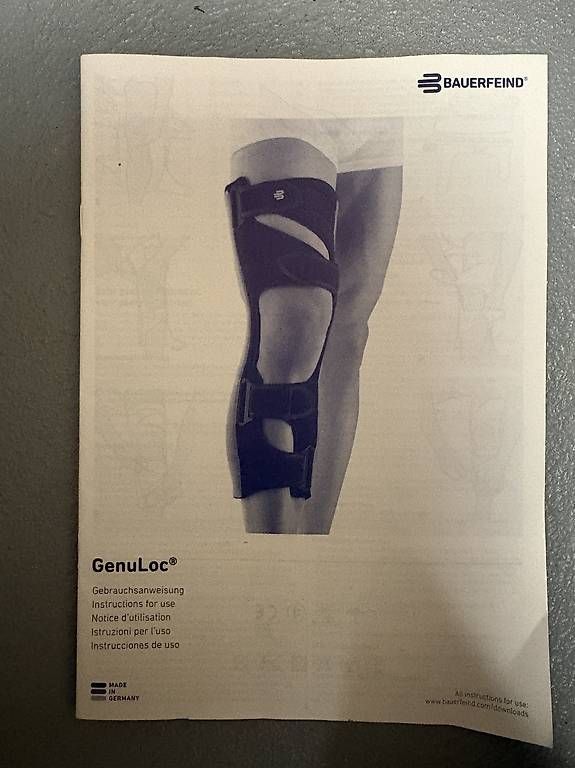 Appareils médicaux: Beinschiene (Knieorthese) – D'occasion à Unterstammheim par Givaudaner