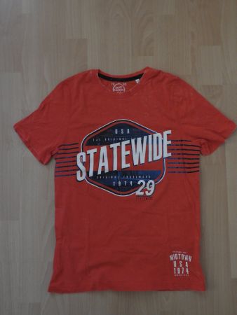 T-shirt rouge, taille 158/164